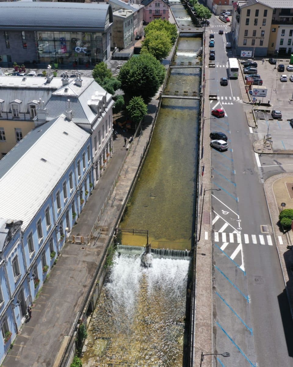 Echappée Bienne : quais Jobez avant travaux